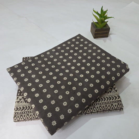 Pure Cotton Handblock Printed  2PC Top-Bottom Set