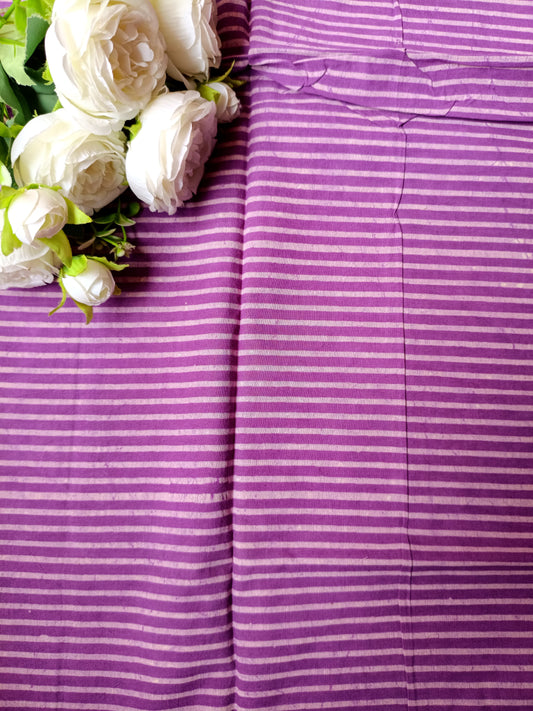 (Pre-Cut 1.15 Meter) Pure Soft Cotton Hand Block Printed Fabric