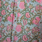 Pure Soft Cotton Handblock Printed Fabric