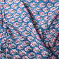 Pure Soft Mulmul Cotton Handblock Printed Fabric