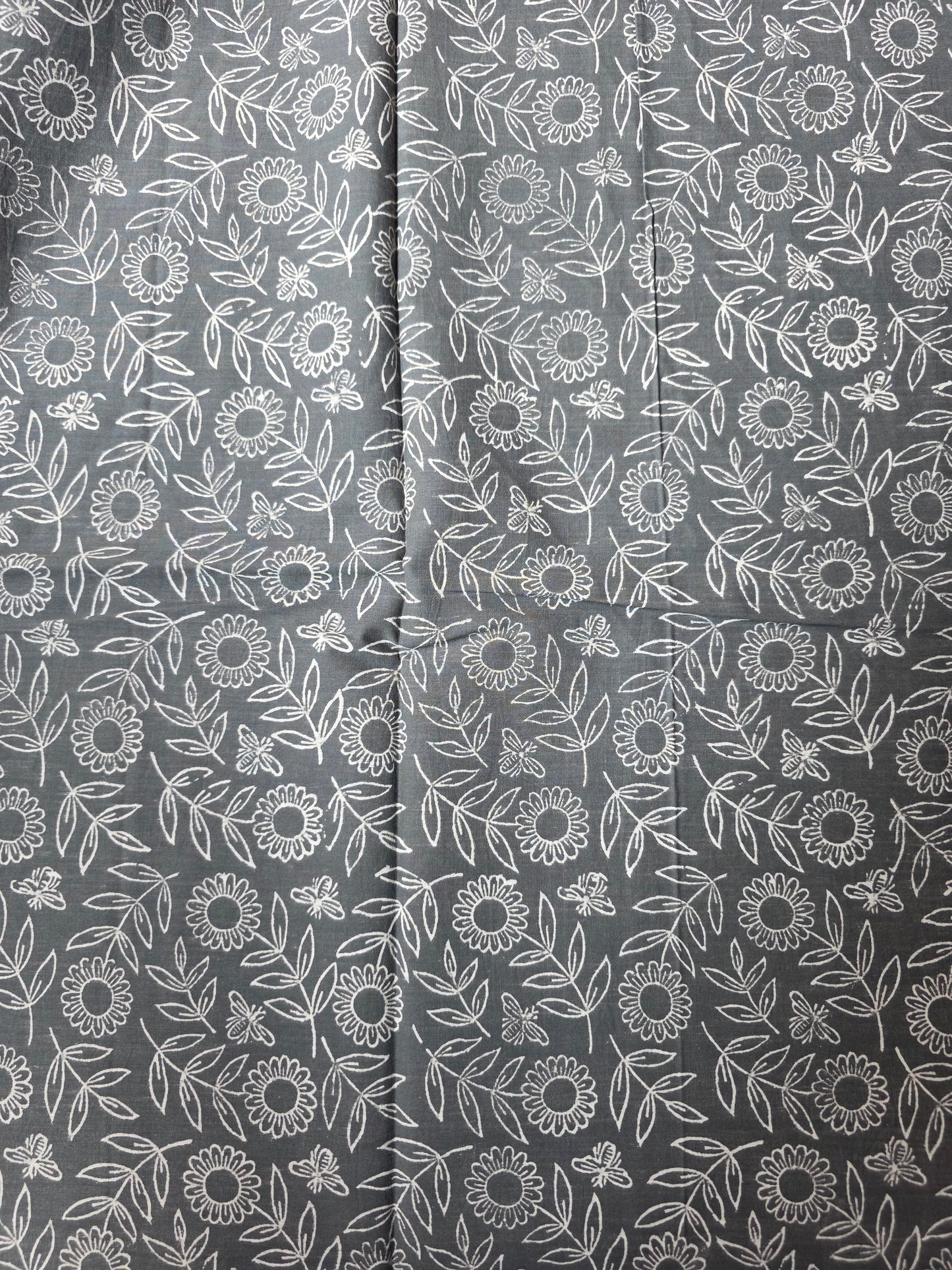 Pure Soft Cotton Handblock Printed Fabric
