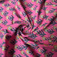 Pure Soft Cotton Handblock Printed Fabric